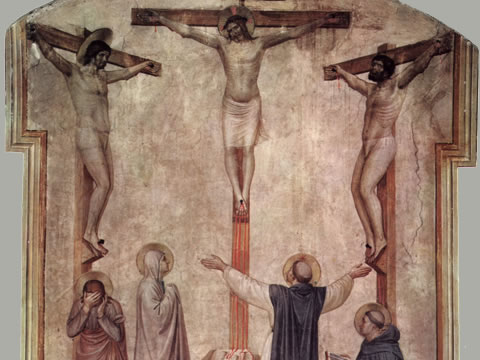 Fra Angelico  - Christ on the cross