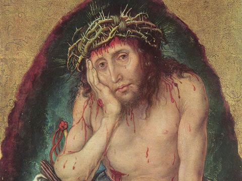 Albrecht Dürer  - Christ as the Man of Sorrows