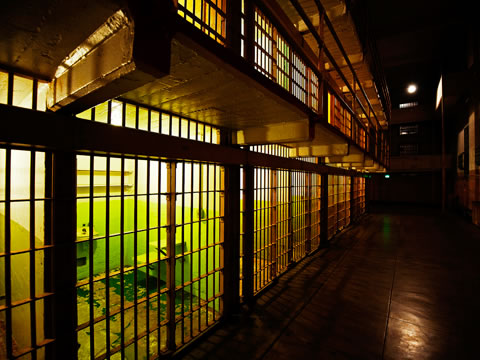 prison block