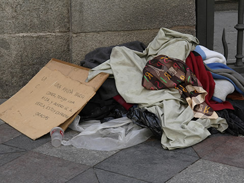 homeless