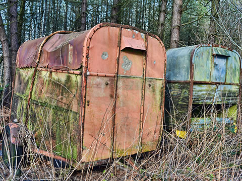 old trailers