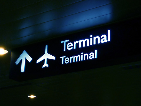 terminal sign